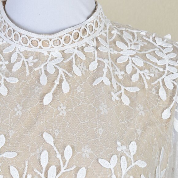 Ivy City Co. Sicily Midi Lace Crochet Dress NEW 8 - Picture 7 of 12